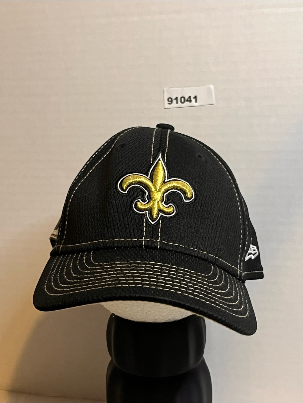 New Era Kids Black and Gold Saints Fleur-de-Lis Cap